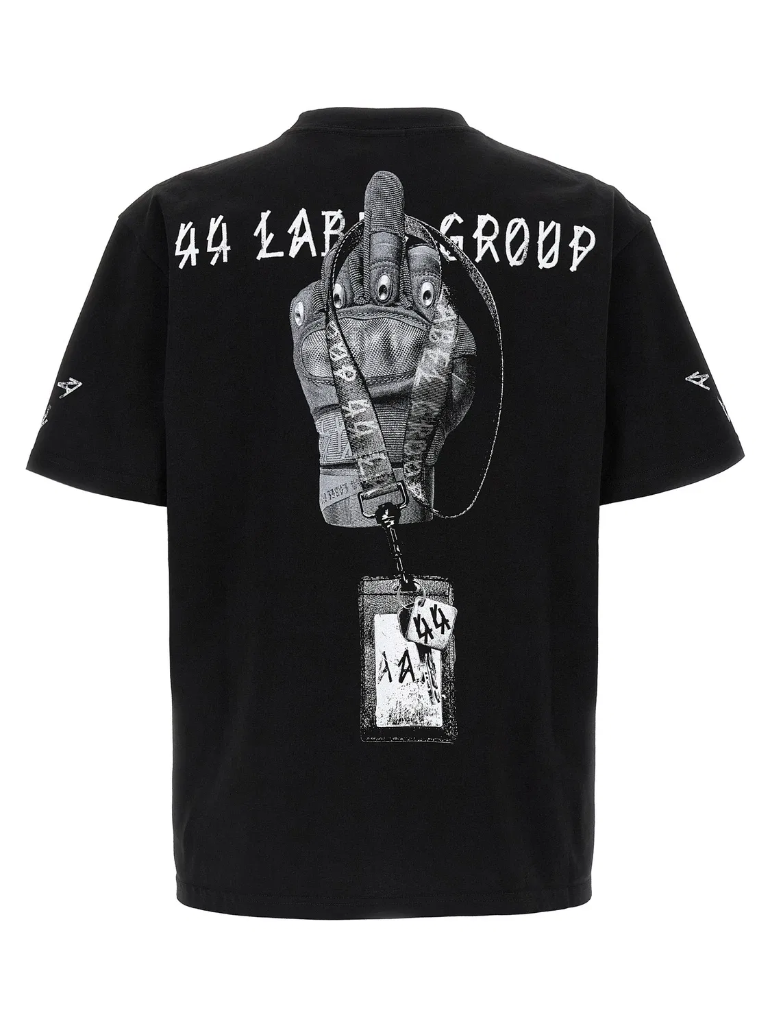 Футболка 'Gloves' 44 LABEL, черный — фото 2