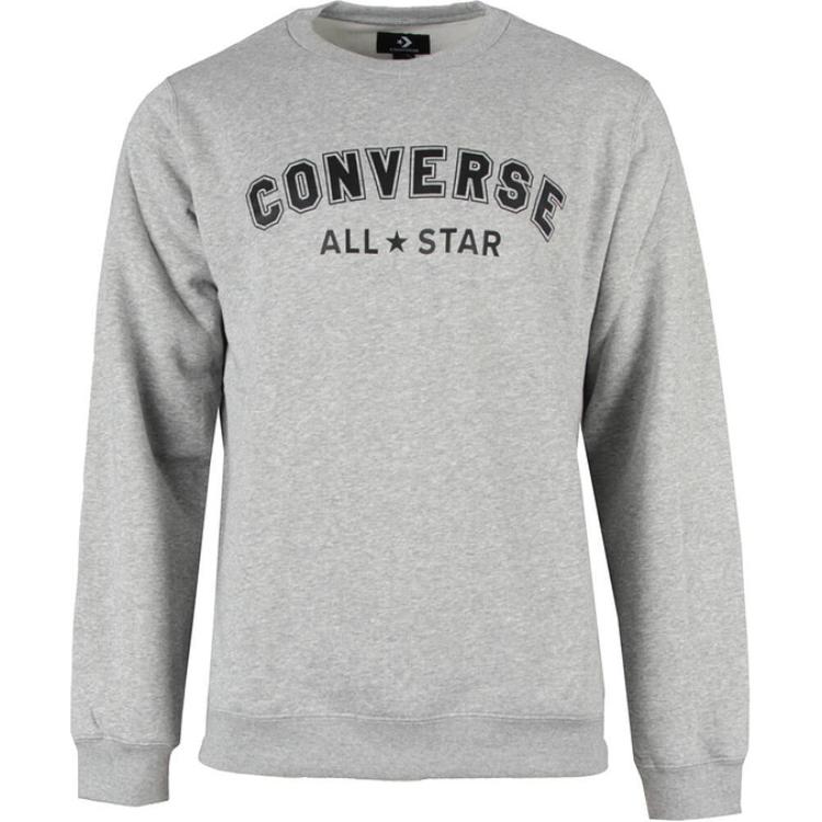 

Свитшот унисекс серый Converse