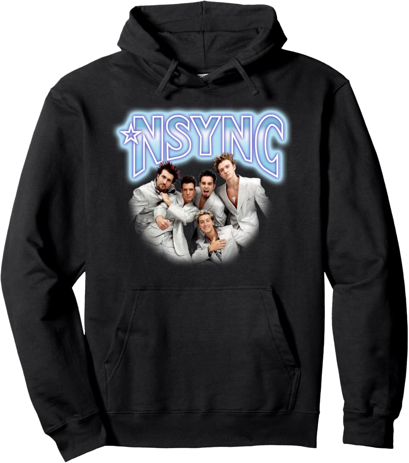 

Официальная толстовка NSYNC You Got It, черная, Черный, Официальная толстовка NSYNC You Got It, черная