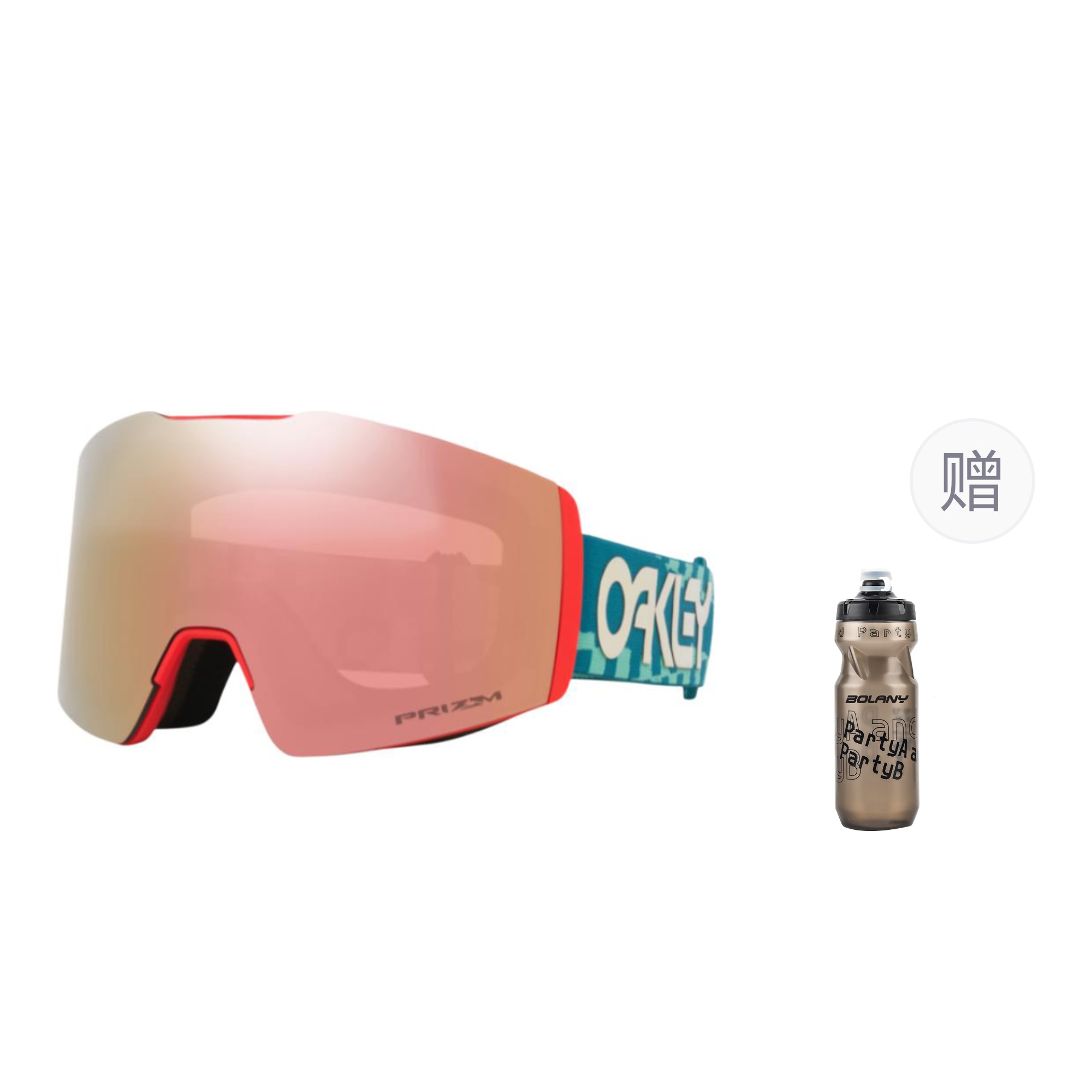 

7103FALL LINE M Покрытие против бликов защита от снежной слепоты антизапотевающие ветрозащитные унисекс лыжные очки Oakley