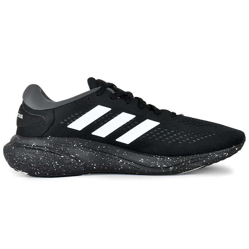 Adidas Мужские легкие кроссовки Supernova 2 с амортизацией низкие черно-белые черно-белые в подарочной коробке 4, цвет Black White-Gift Box 4 — фото 3