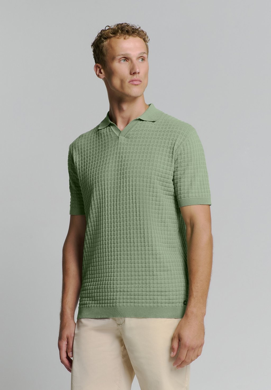 

Рубашка поло SHORT SLEEVE NO EXCESS, зеленый