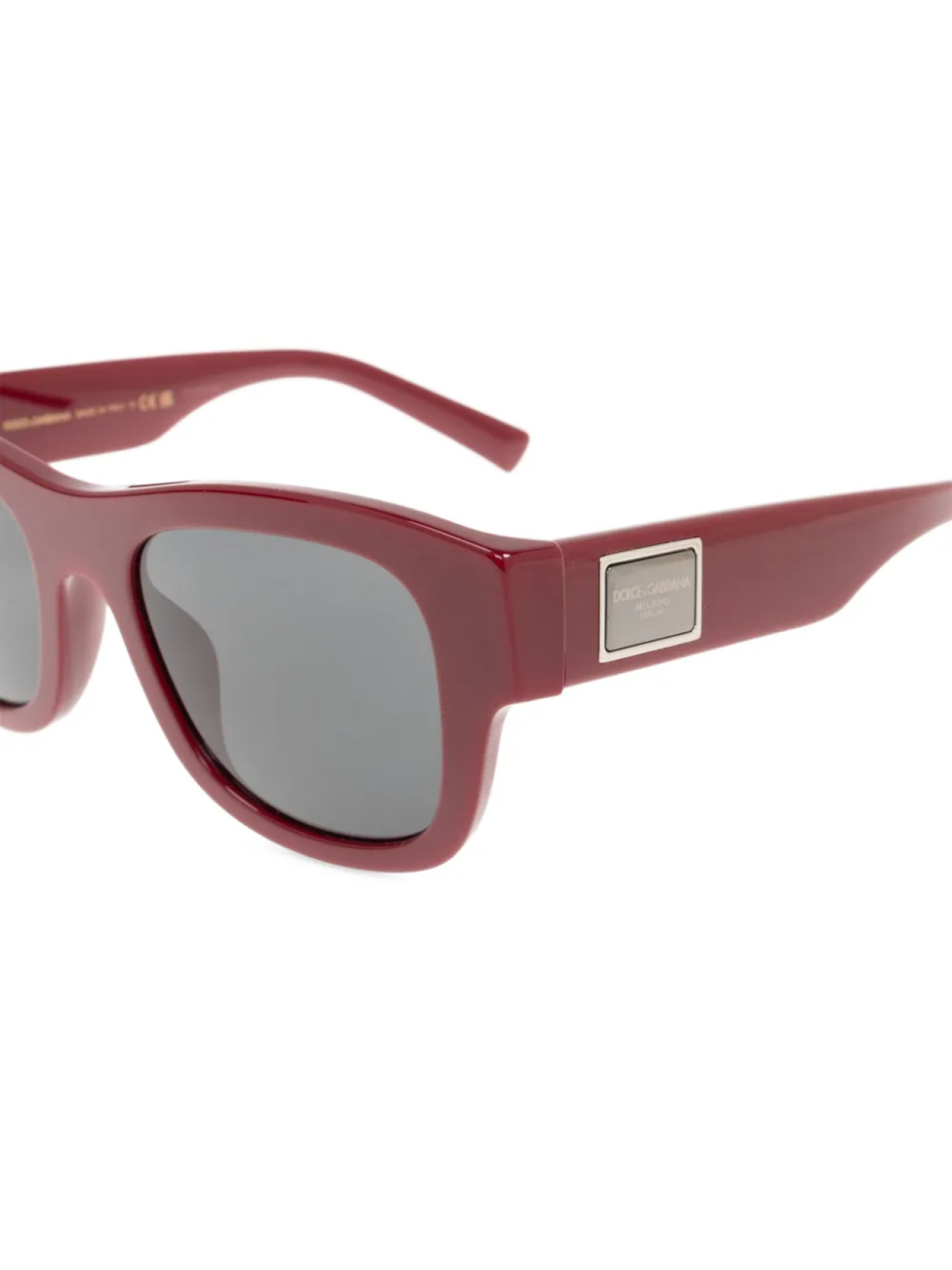 Солнцезащитные очки с логотипом Dolce & Gabbana Eyewear, красный — фото 2