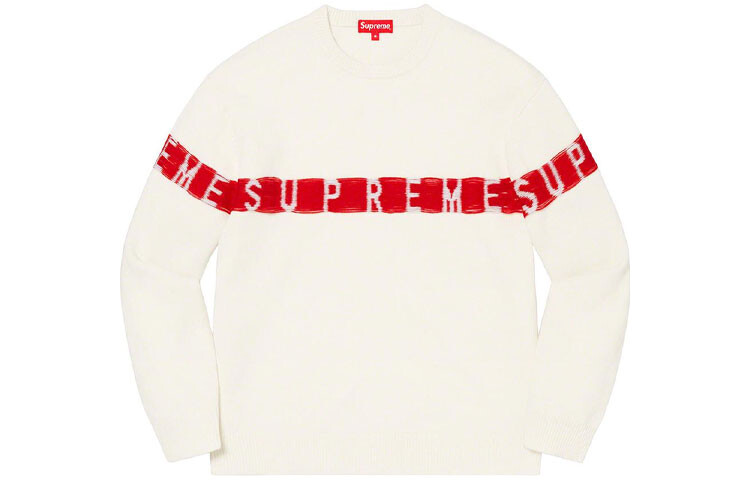 

SS21 Свитер унисекс Supreme, белый