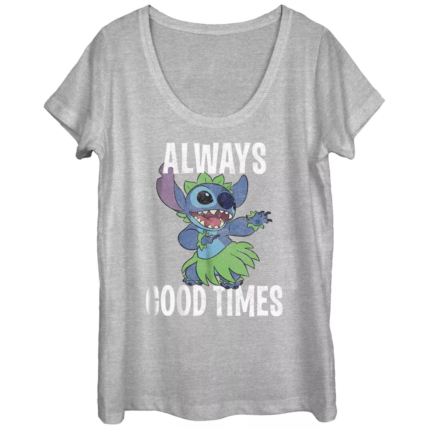 

Футболка Disney's Junior's Lilo & Stitch Always Good Times Licensed Character