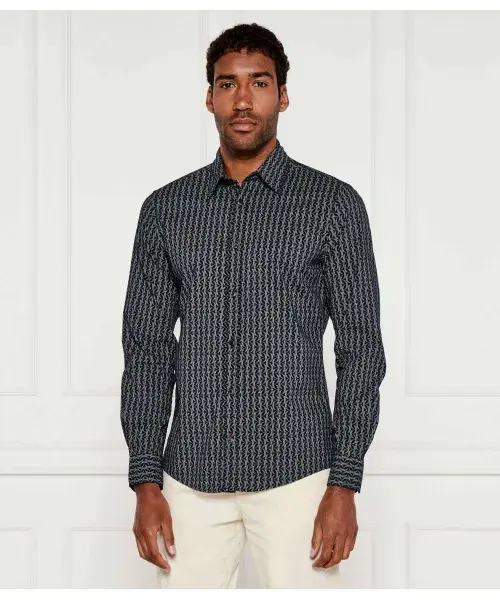 

Рубашка hanson2-w Slim fit Joop! Jeans, черный