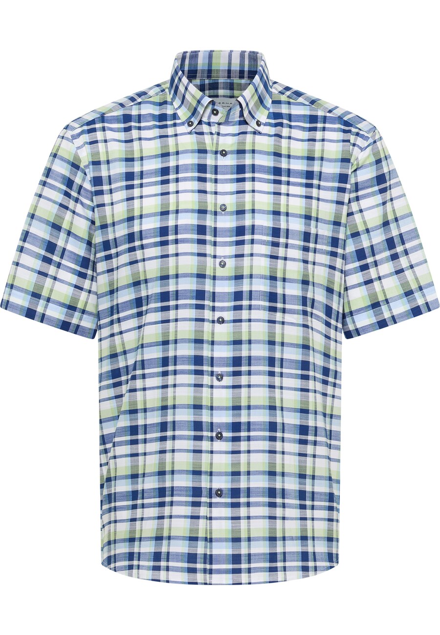 

Рубашка на пуговицах классического кроя ETERNA, Mixed Colors