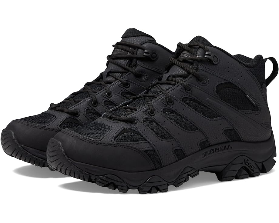 

Кроссовки Merrell Work Moab 3 Mid Tactical Wp, черный