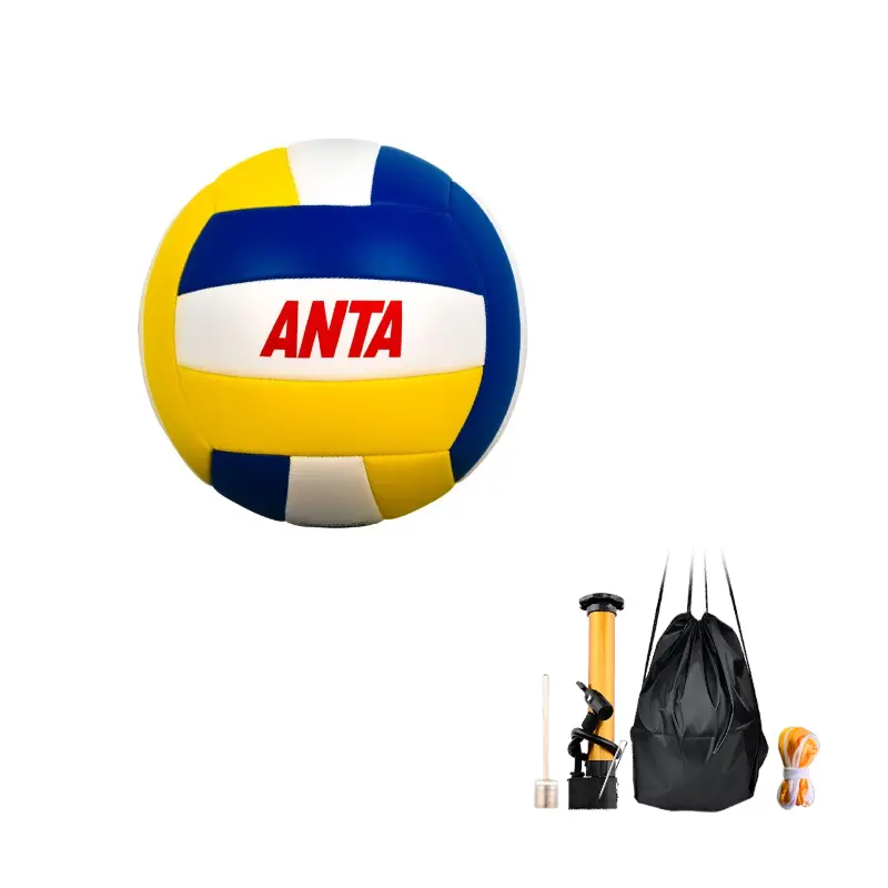 

ANTA Стандартный размер 5 волейбольный мяч из ПВХ унисекс желтый белый