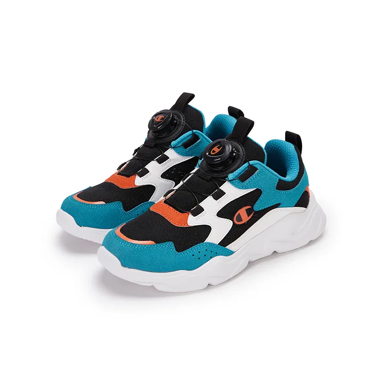 Кроссовки детские Champion Kids Black/Bright Teal/Persimmon Orange — фото 3