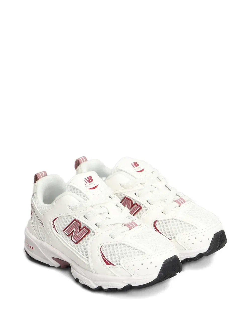Кроссовки с сетчатыми вставками 530 New Balance Kids, белый — фото 2