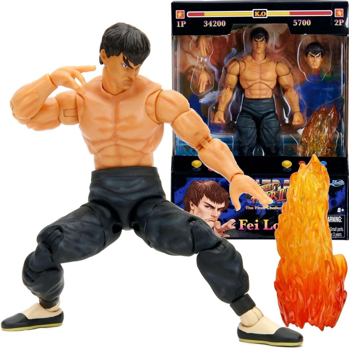 

JADA, фигурка Street Fighter Фей-Лонг, 15 см