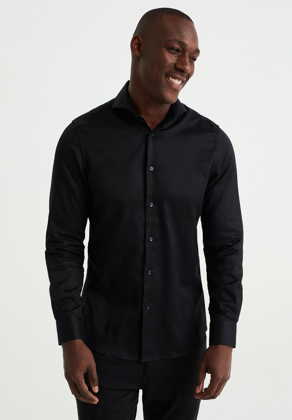 

Рубашка WE Fashion, цвет black