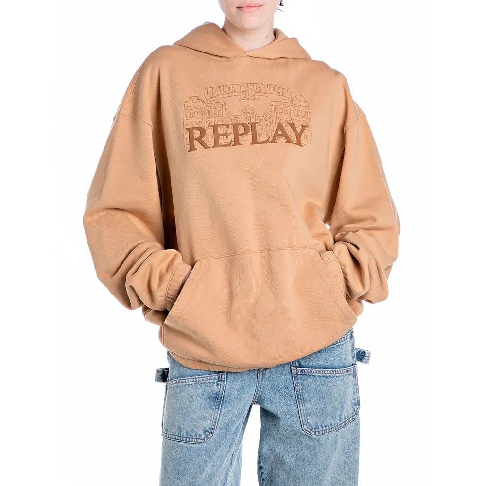 

Худи Replay W3455.000.21842, коричневый