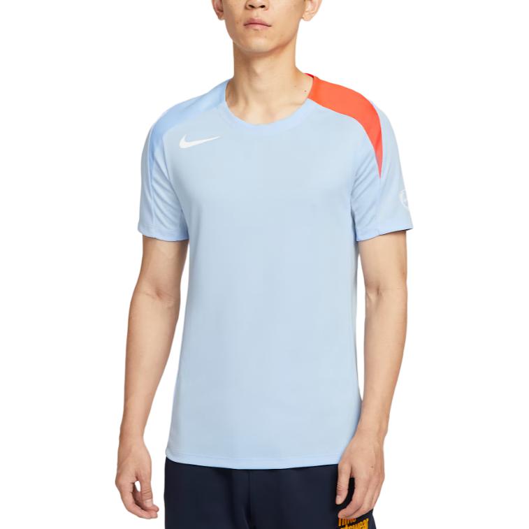 

Футболка dri fit ss25 мужская Nike, ярко-красный/белый