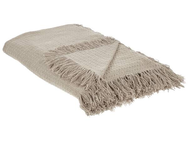 

Покрывало Beliani YERBENT, 150x2x200 см цвет grau/taupe