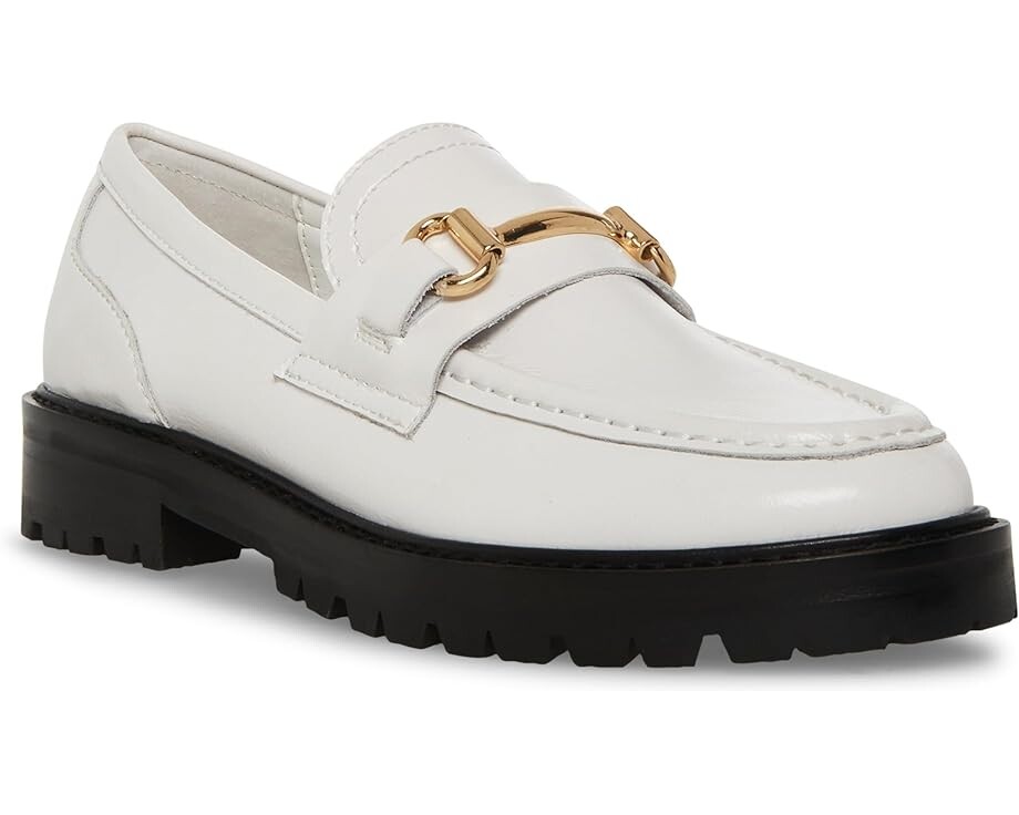 

Лоферы Steve Madden Mistor Loafer, цвет White Leather