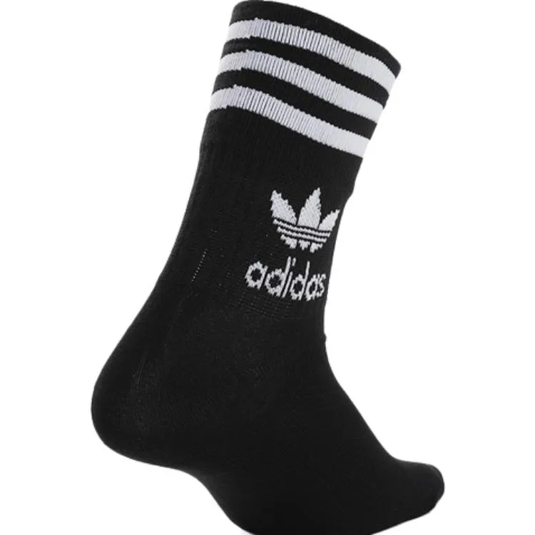 Adidas Originals Носки гольфы унисекс черные парные — фото 3