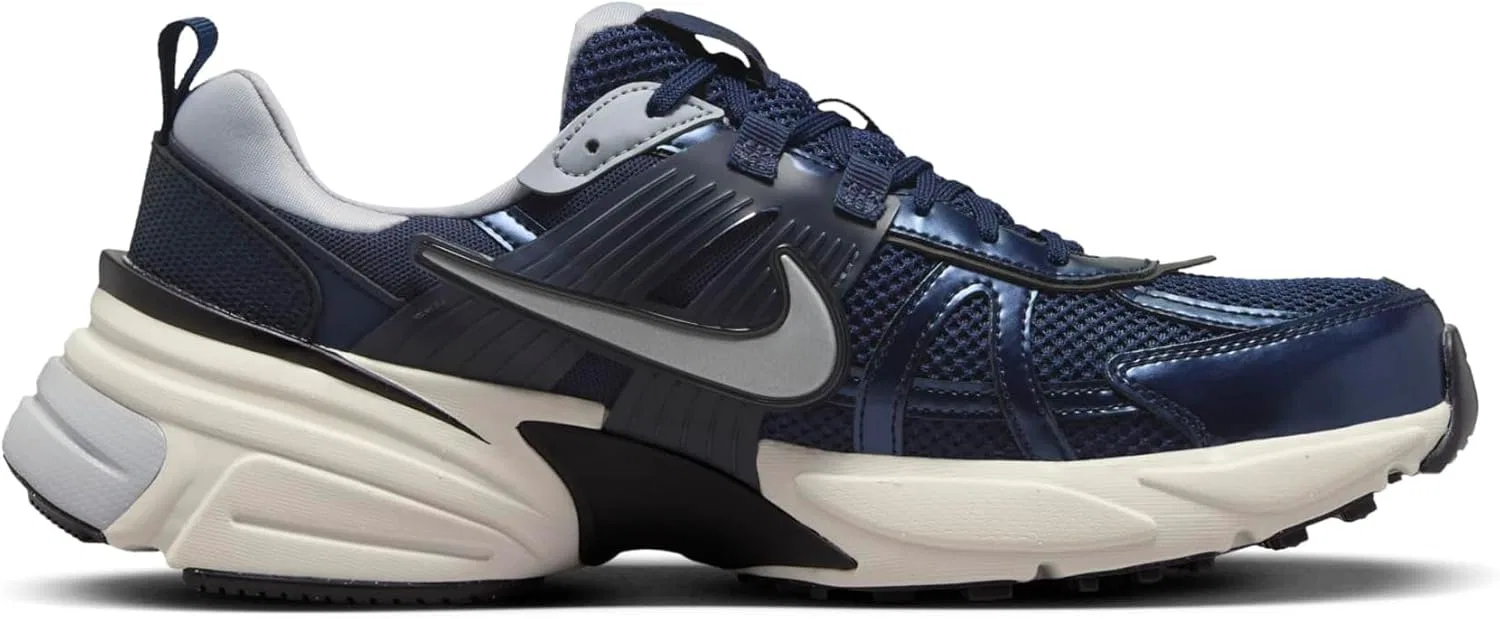 Женские беговые кроссовки Nike W V2k, Obsidian Obsidian Thunder Blue Wolf Grey — фото 3