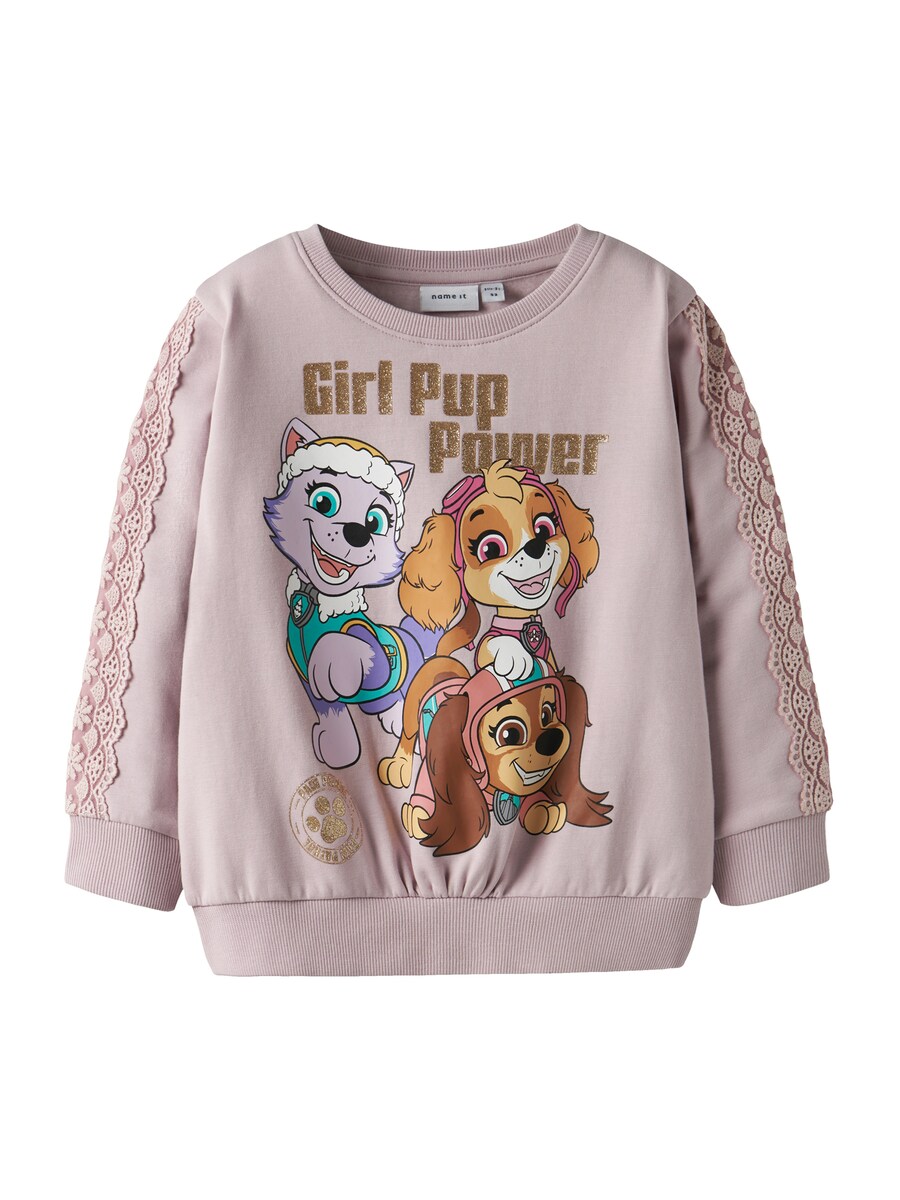 Толстовка NAME IT NMFNABA PAW, фиолетовый
