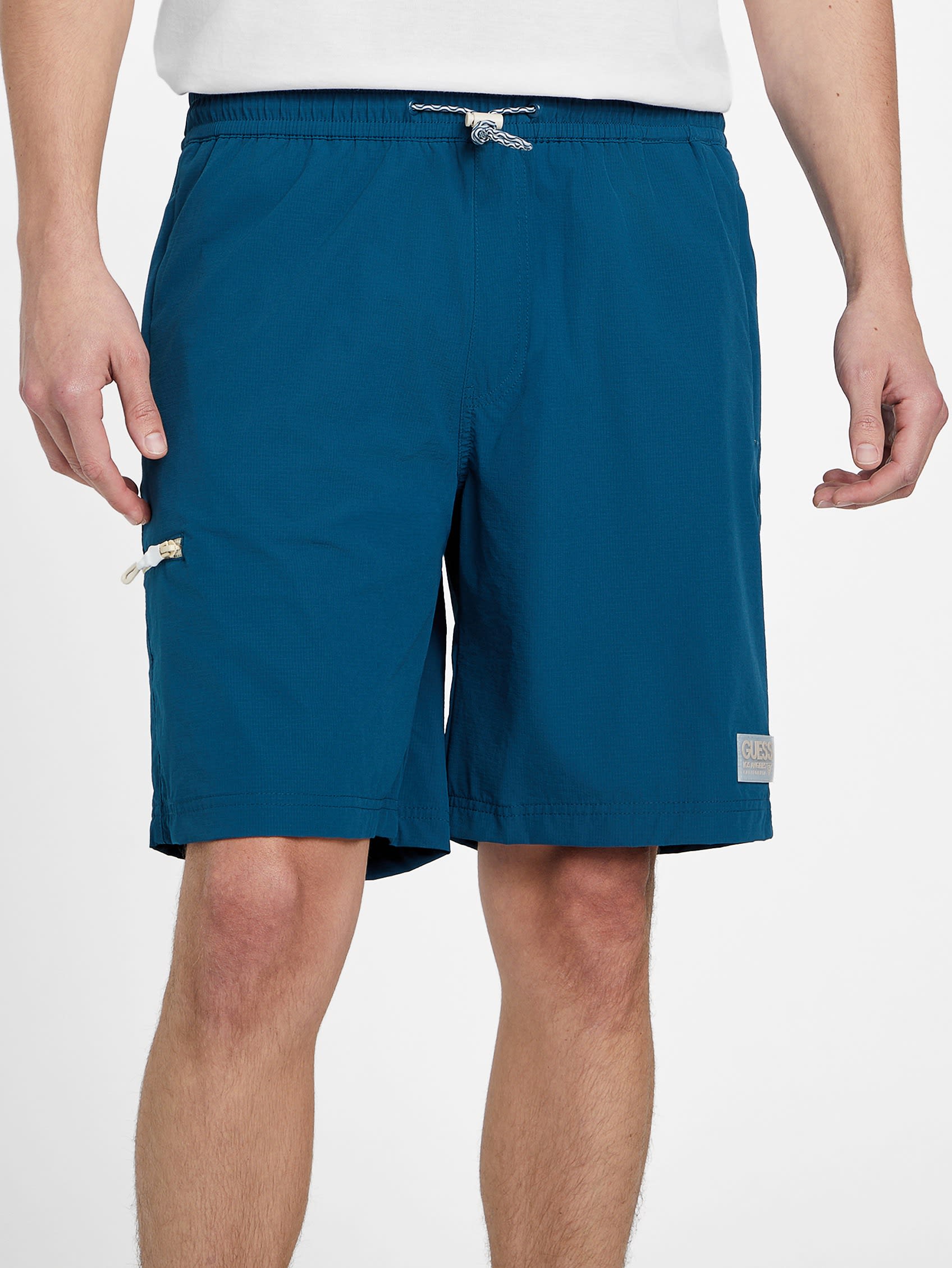 

Шорты Мёрди Guess Factory, цвет bold teal