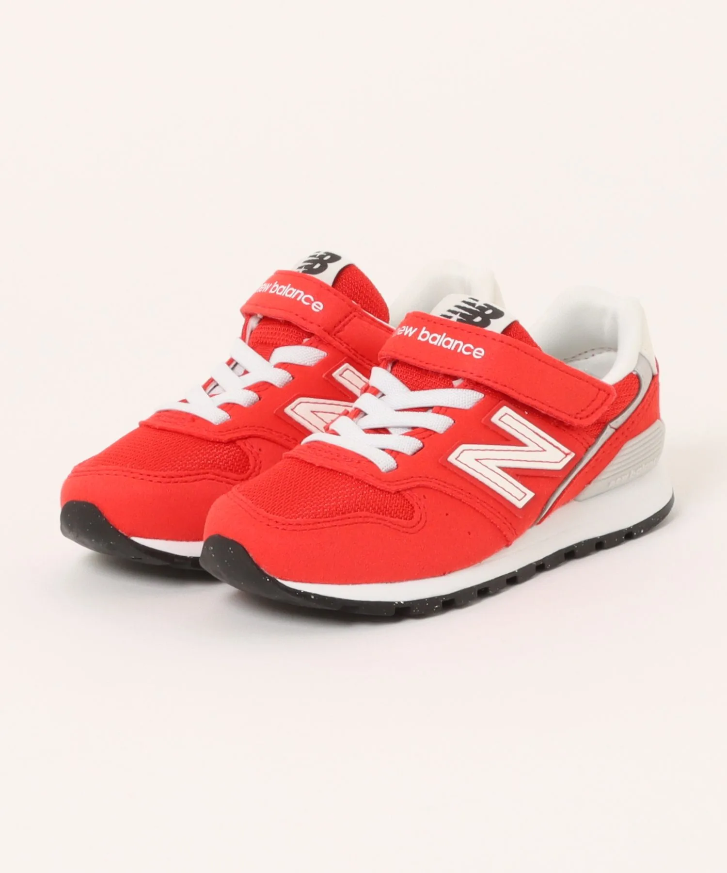 Детские кроссовки с липучкой New Balance Y996 5PW красные