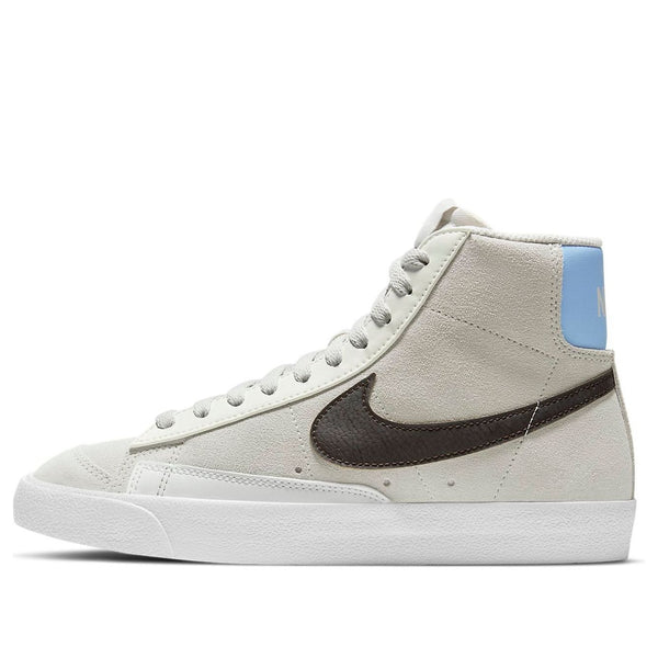 

Кроссовки blazer mid '77 'grey light blue' Nike, серый