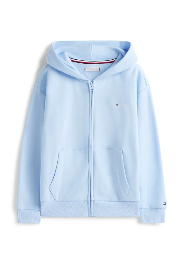 Толстовка на молнии из флиса с начесом и капюшоном Tommy Hilfiger, Sweet Blue — фото 3