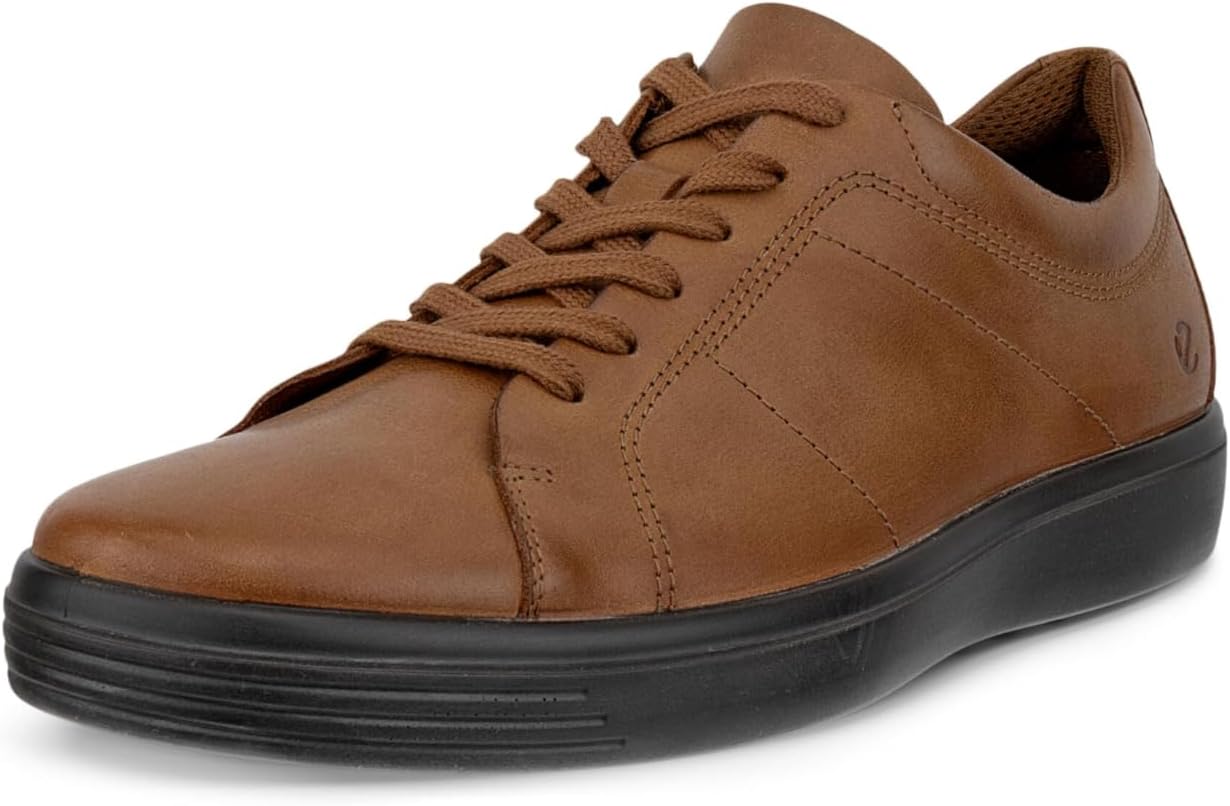 

Классические мужские кроссовки ECCO из натуральной кожи, мужские повседневные кроссовки, Camel