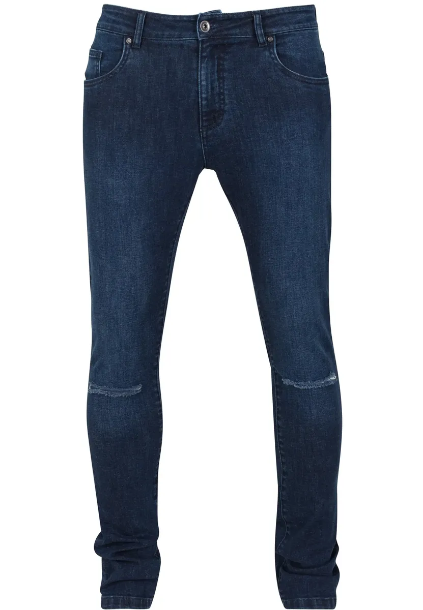

Удобные джинсы URBAN CLASSICS " Urban Classics Men's Slim Fit Knee Cut Denim Pants" (1 шт.), синий