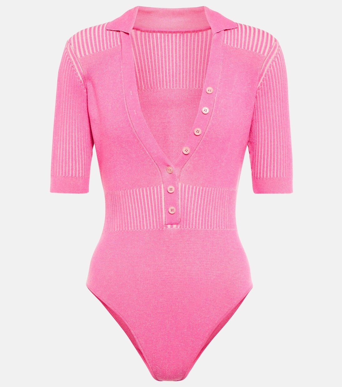

Боди Le Body Yauco JACQUEMUS, розовый
