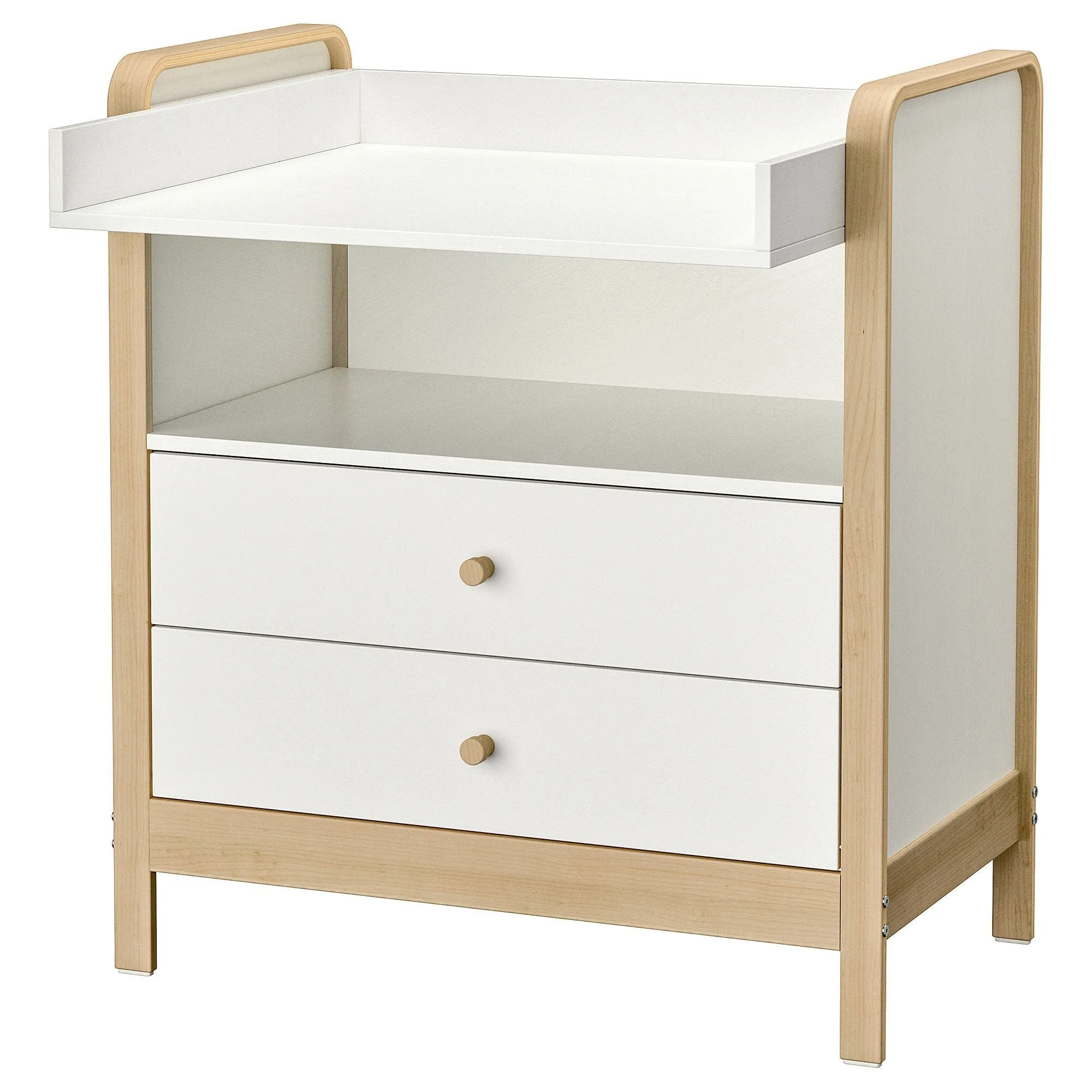 

Пеленальный столик, береза/белый ÄLSKVÄRD IKEA