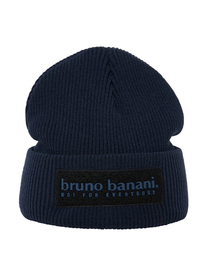 

Bruno Banani Вязаная шапка COMPTON темно-синего цвета