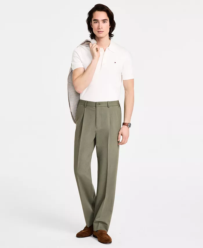 

Мужские классические брюки Modern-Fit Tommy Hilfiger, зеленый