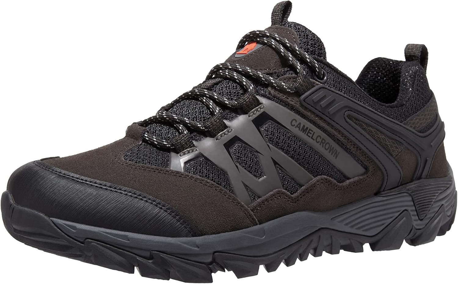 

Мужские походные кроссовки CAMEL CROWN, дышащие, с нескользящей подошвой, легкие, низкие, для походов, трекинга и прогулок на открытом воздухе, серый/угольный