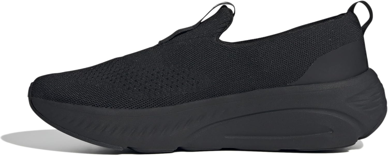 Мужские кроссовки Adidas Cloudfoam Go Lounger, черный/голубой — фото 4