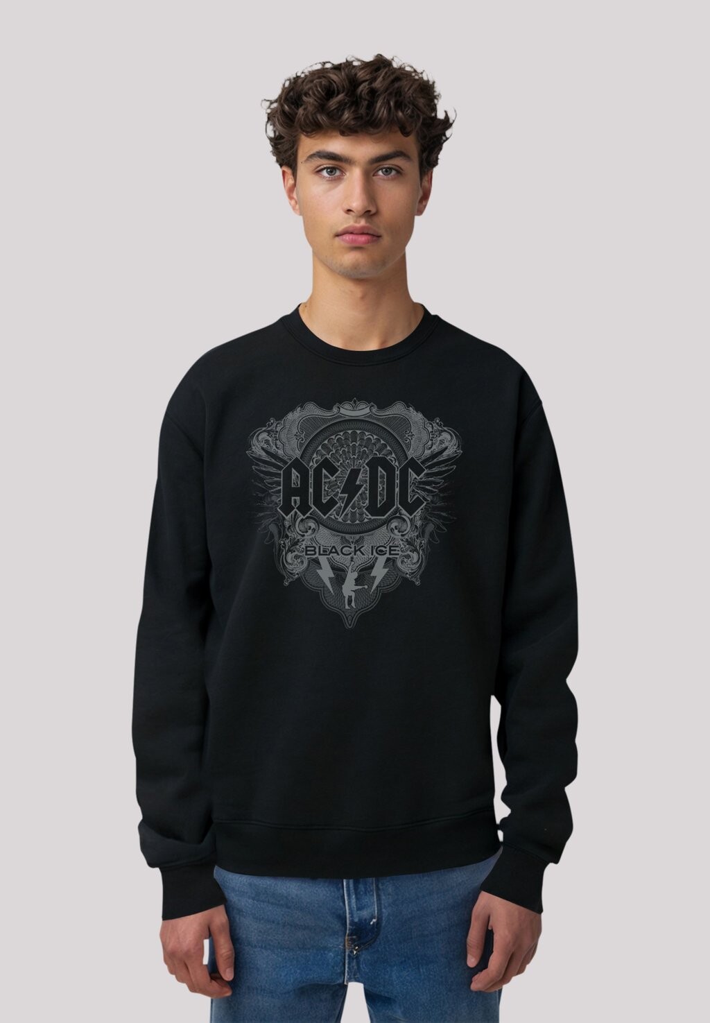 

Толстовка AC/DC ROCK MUSIK BAND ICE F4NT4STIC, черный