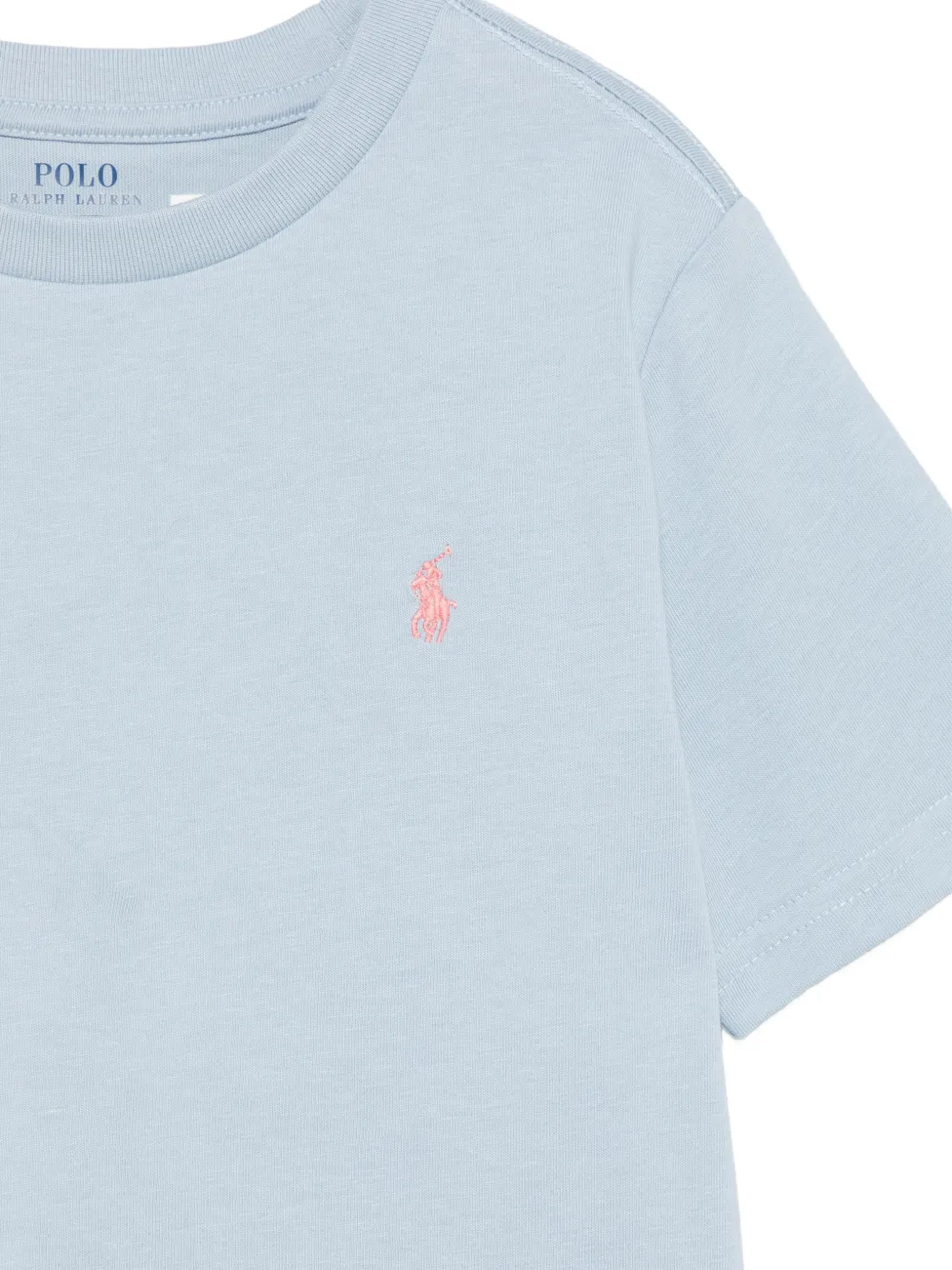 Футболка с мотивом поло Polo Ralph Lauren Kids, синий — фото 3