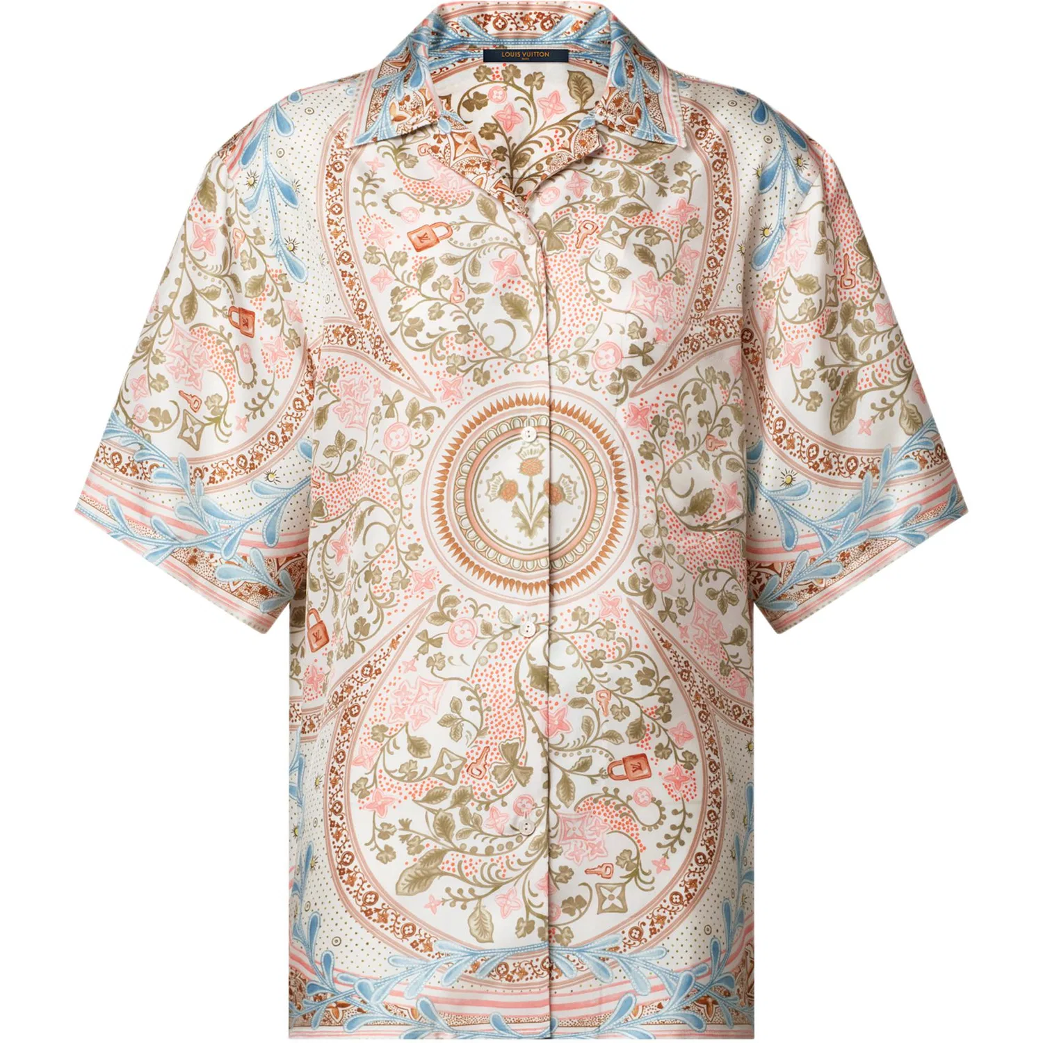 Женская рубашка Resort SS26 LOUIS VUITTON разноцветная