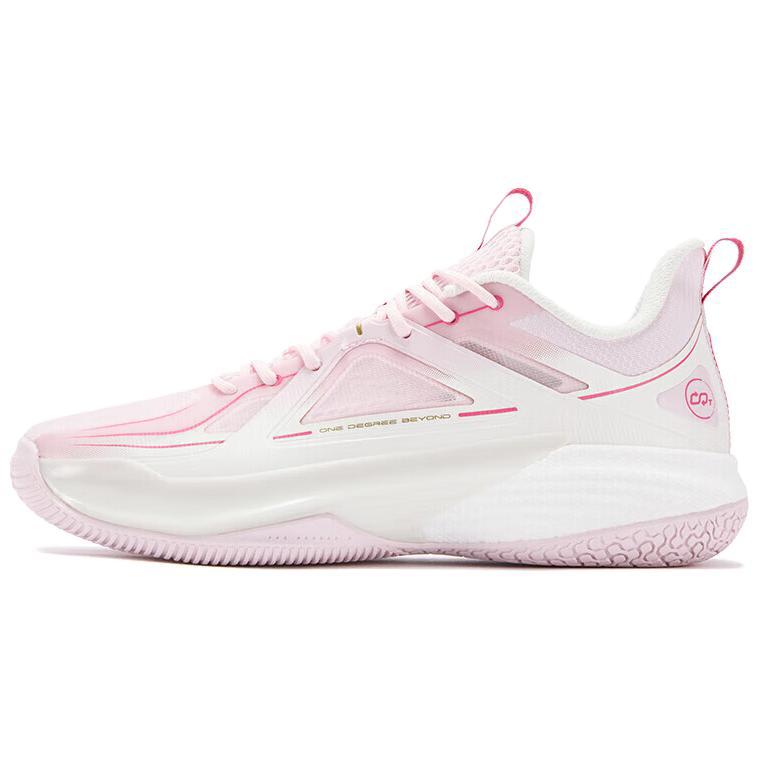 

361° Кроссовки баскетбольные низкие мужские ONE MOTION Mesh, Textile Cushioning, Wear Resistant Pink White