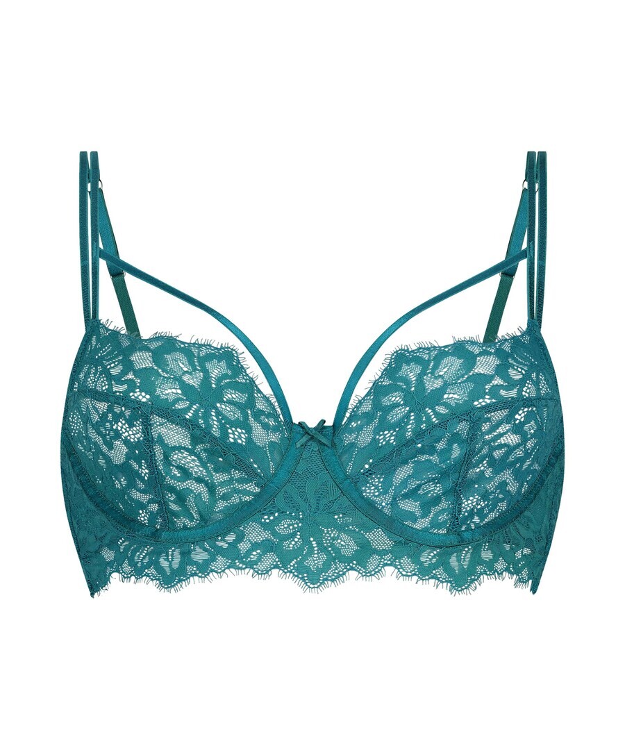 

Бюстгальтер Hunkemöller Push-up Bra, зеленый