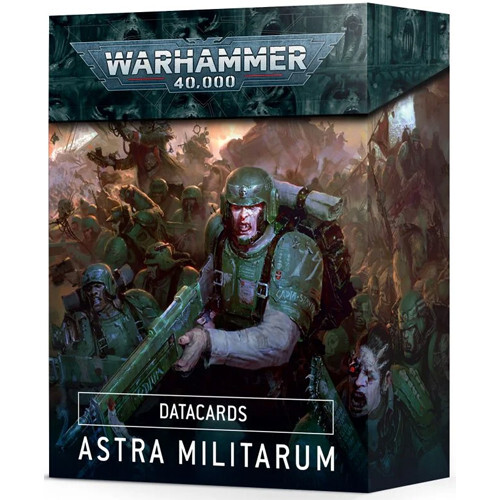 

Миниатюра Games Workshop Warhammer 40K: Datacards - Astra Militarum