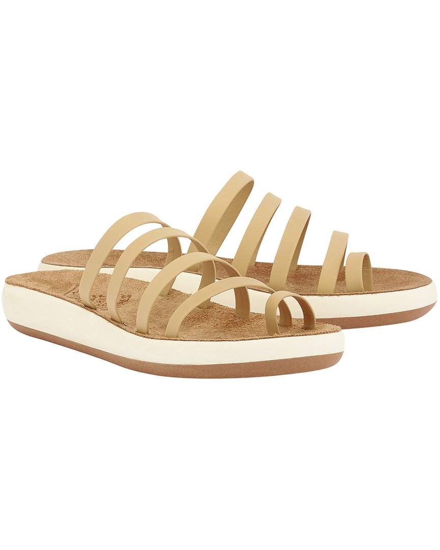 Древнегреческие сандалии Niki Комфортные кожаные сандалии Ancient Greek Sandals, Natural