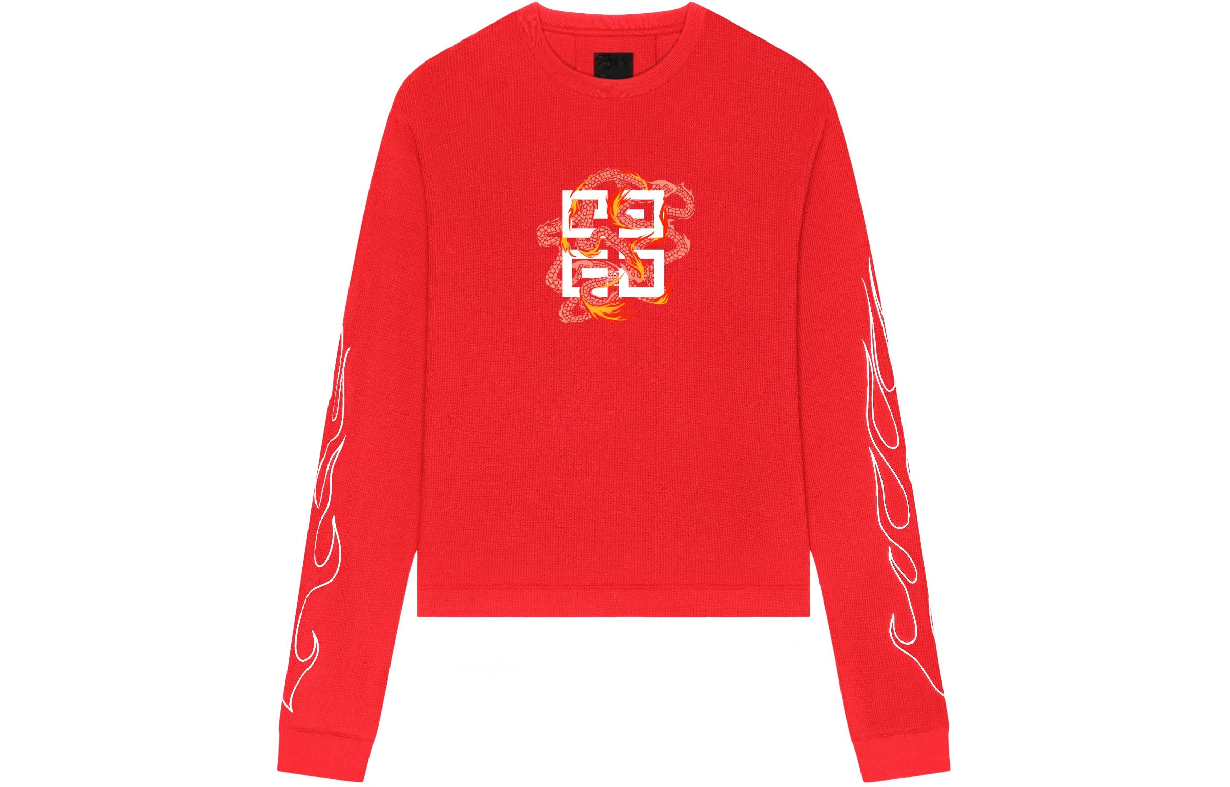 

Футболка мужская красная Givenchy SS24