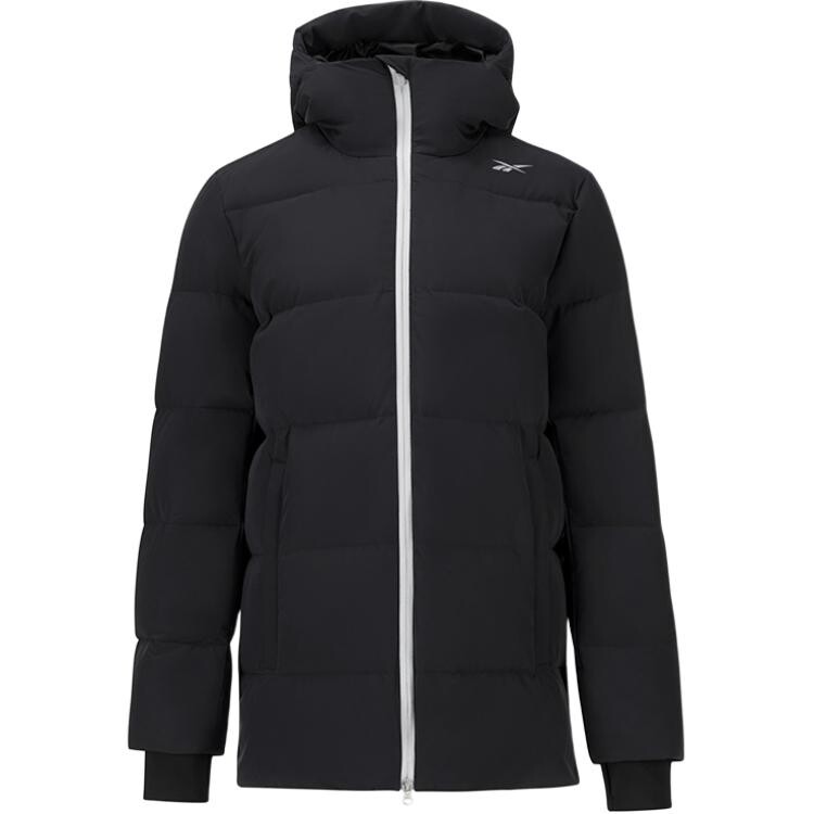 

Пуховик унисекс черный Reebok