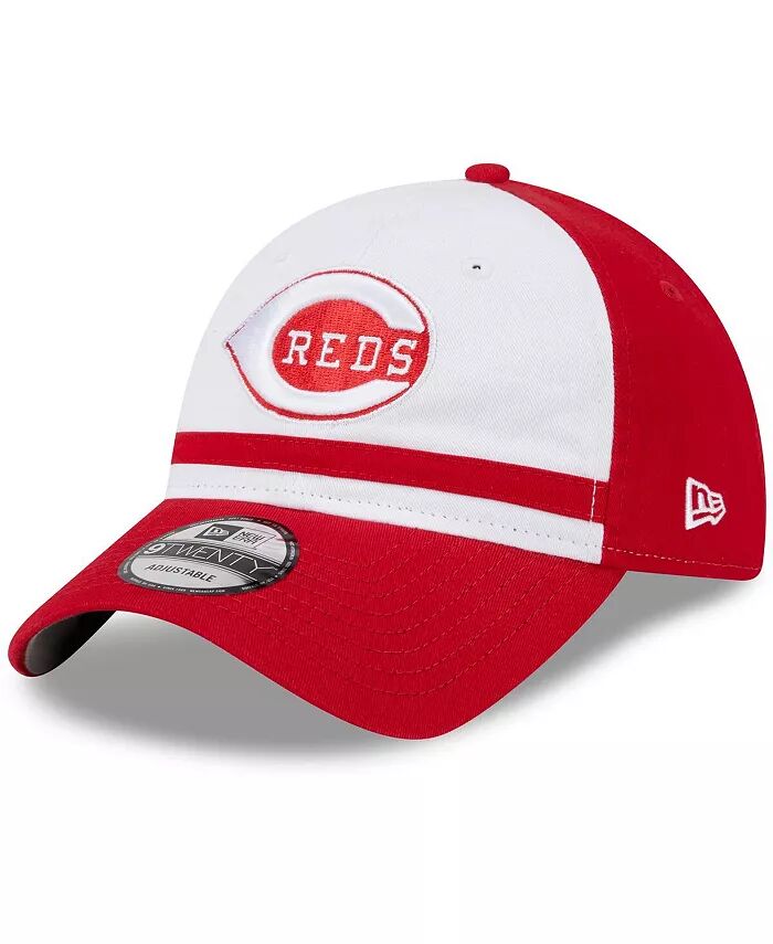 

Кепка для отбивания 9TWENTY для мальчиков и девочек из команды Cincinnati Reds 2024 года, регулируемая New Era