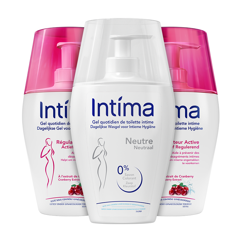 Женский интимный гель для ежедневного ухода и менструального периода INTIMA, daily intimate wash 200ml + menstrual intimate wash 200ml — фото 2