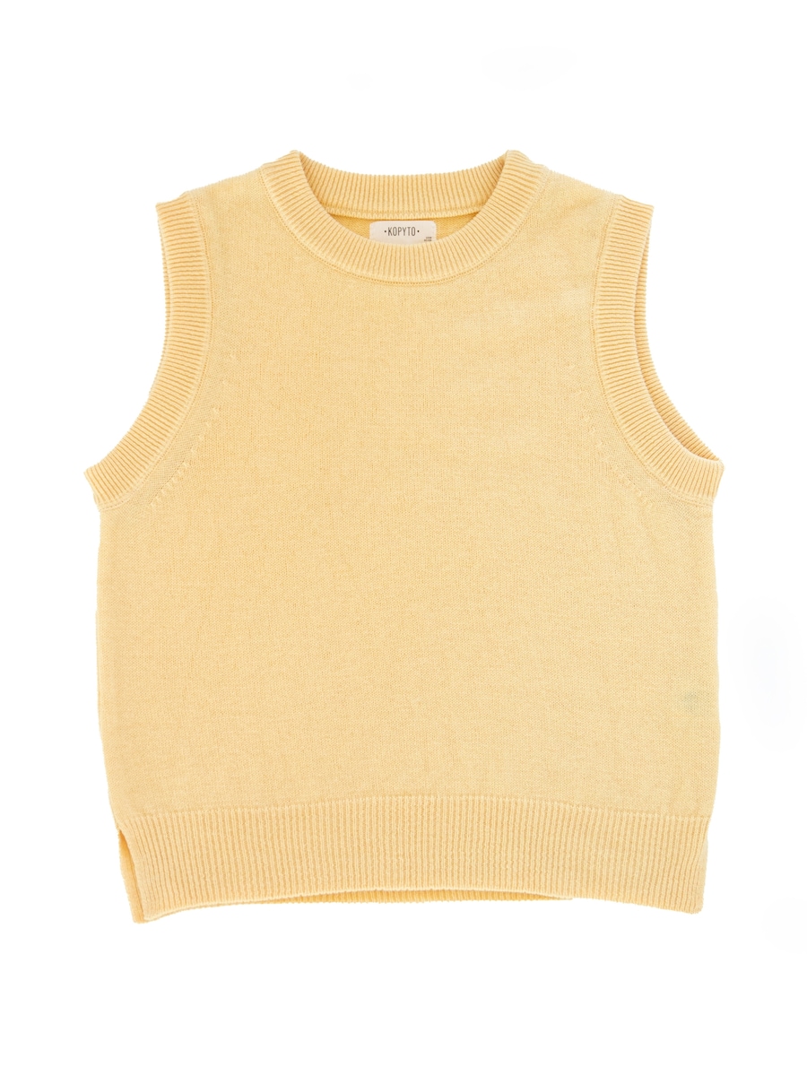 

Вязаный жилет KOPYTO PUMA, желтый