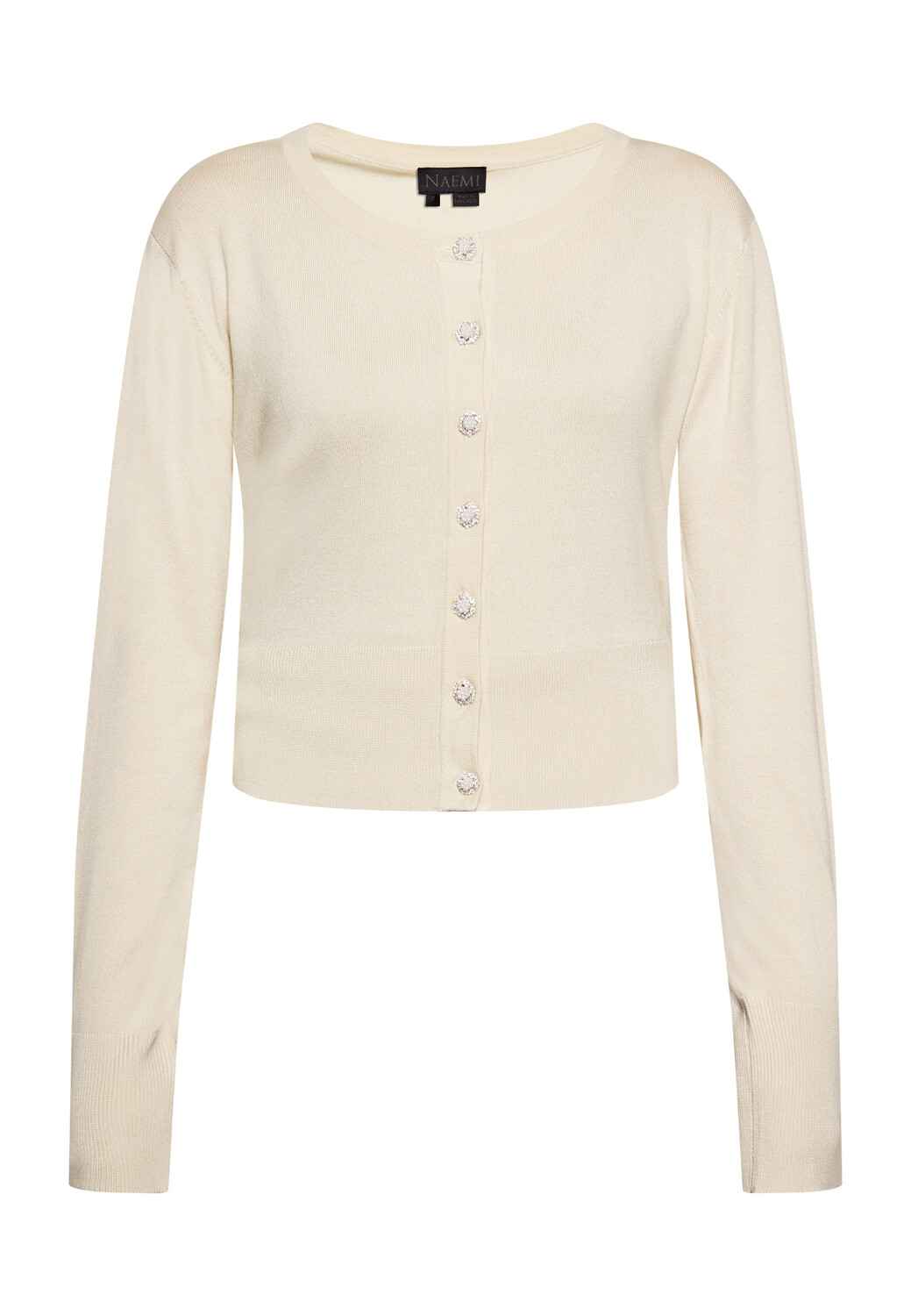 

Толстовка NAEMI Cardigan, цвет Elfenbein