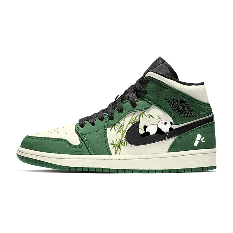 

Jordan Баскетбольные кроссовки Air 1 Vintage, мужские, средний верх, белые/зеленые